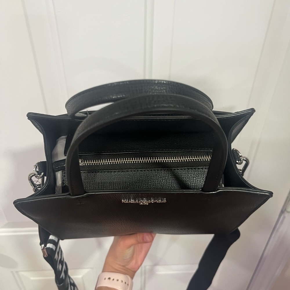 Karl Lagerfeld Black Satchel Bag - Picture 3 of 5